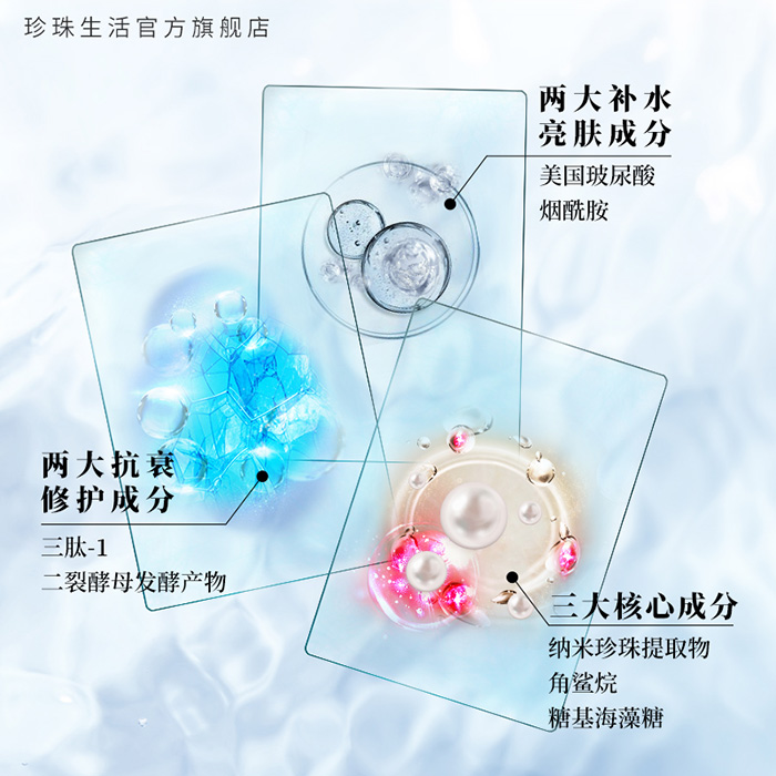 珍珠生活珍珠煥采瑩潤(rùn)修護(hù)面膜 珍珠生活珍珠煥采瑩潤(rùn)修護(hù)面膜